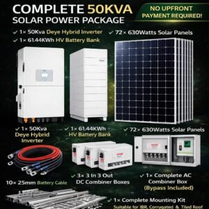 50kVA Complete Solar Power Package